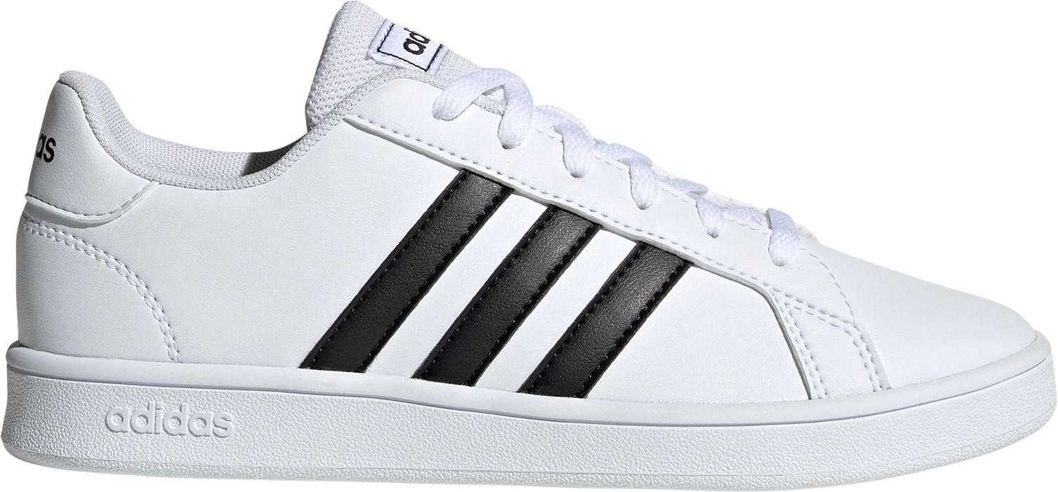 childrens black adidas trainers