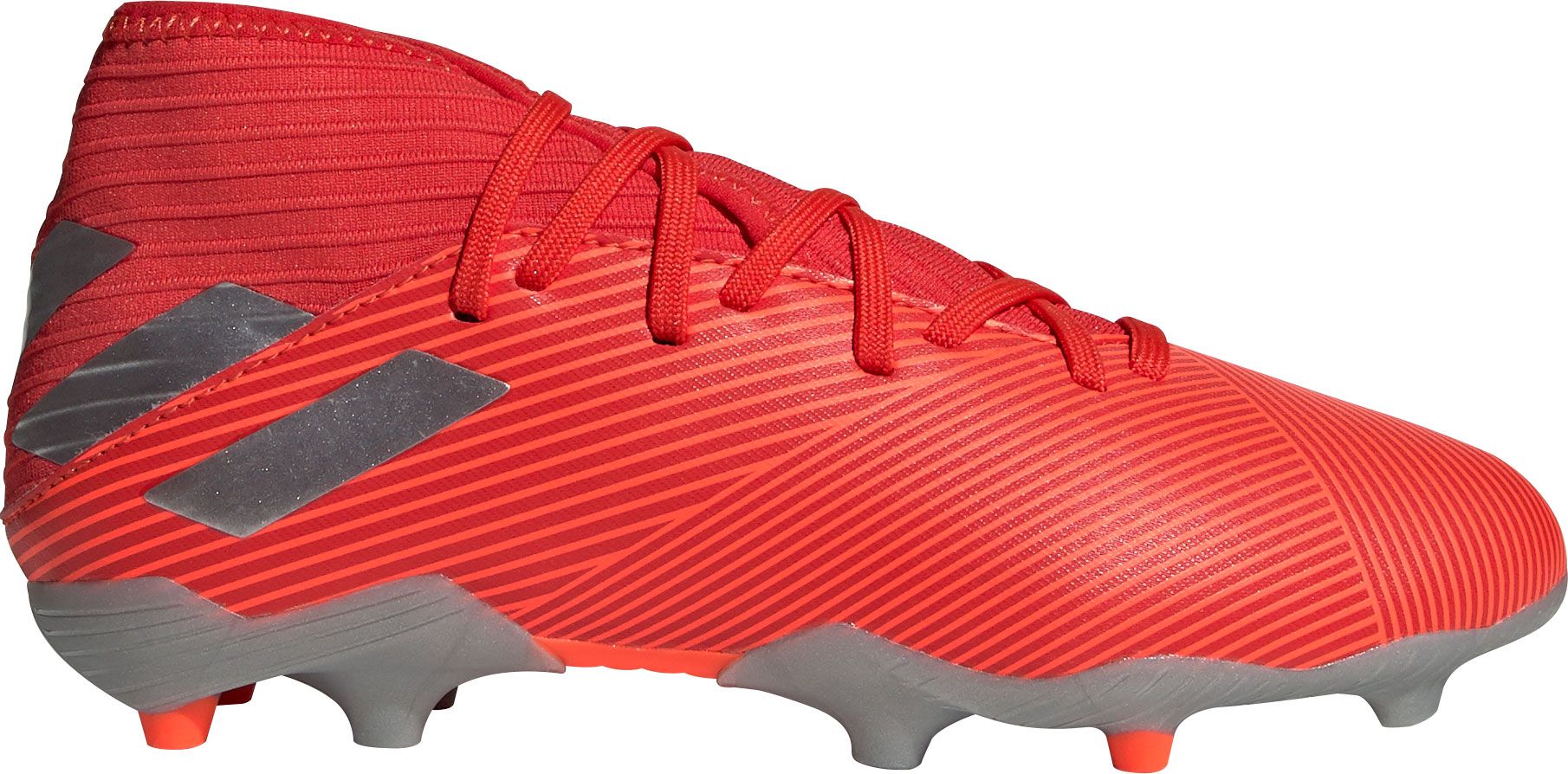 red messi cleats