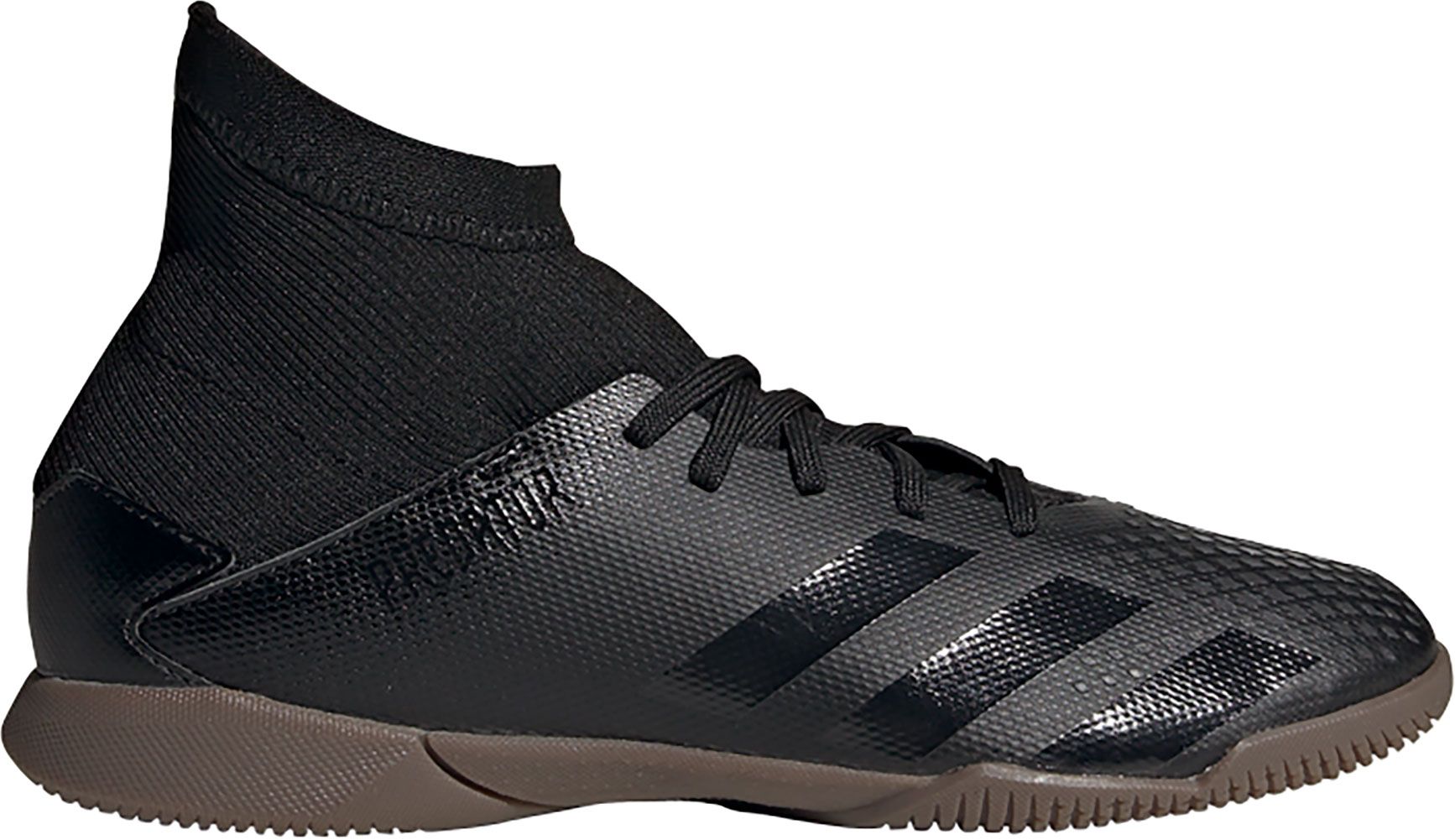 black indoor soccer shoes