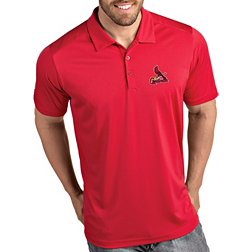 Antigua Men's St. Louis Cardinals Tribute Red Performance  Polo