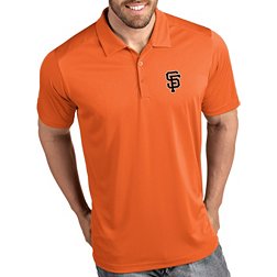 Antigua San Francisco Giants Orange Compression Long Sleeve Dress Shirt, Orange, 70% Cotton / 27% Polyester / 3% SPANDEX, Size S, Rally House