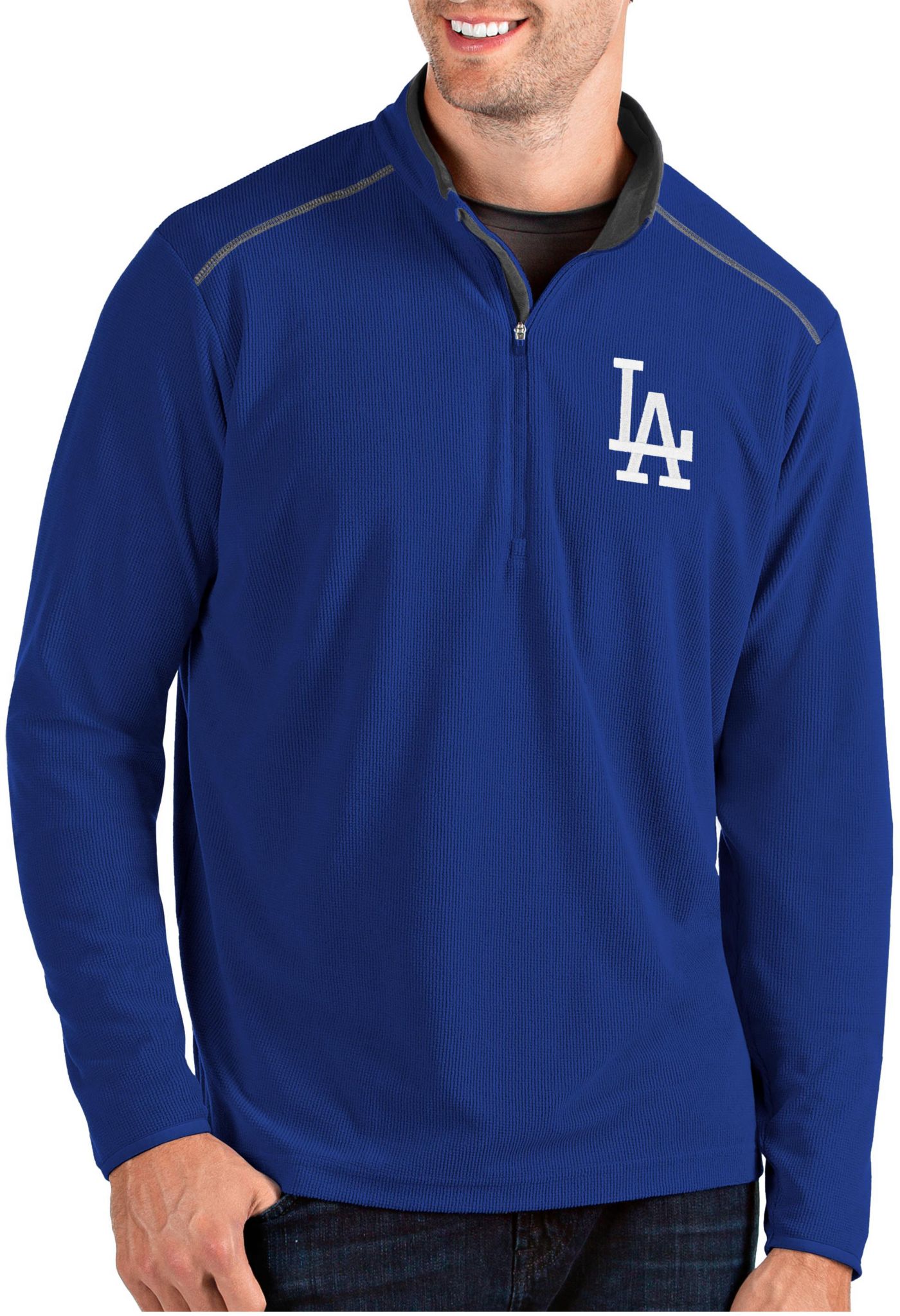 Download Antigua Men's Los Angeles Dodgers Royal Glacier Quarter ...