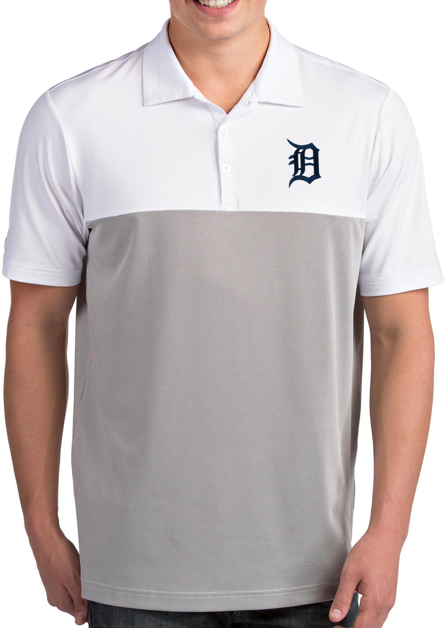 detroit tigers mens polo shirt