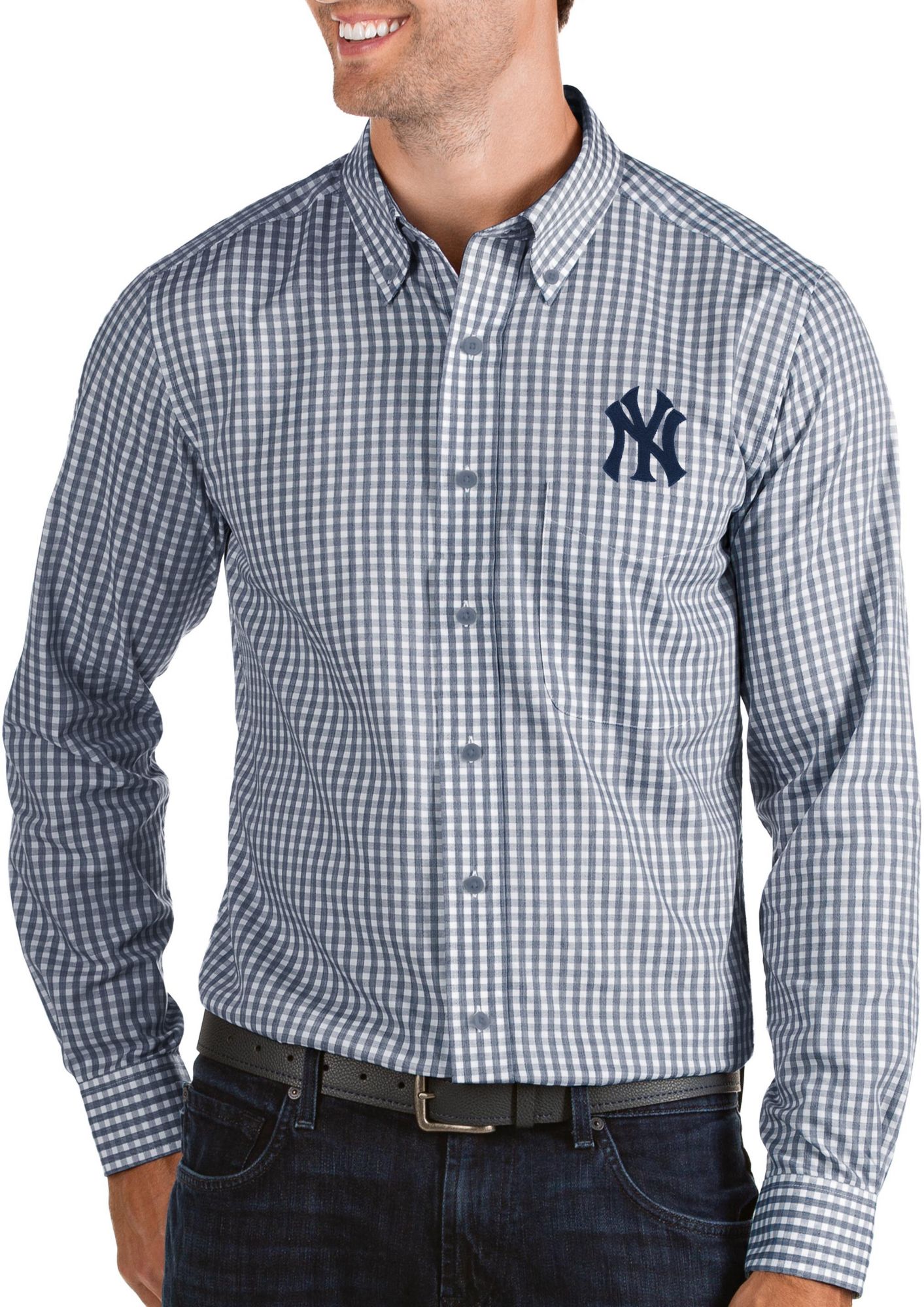 yankee button up shirt