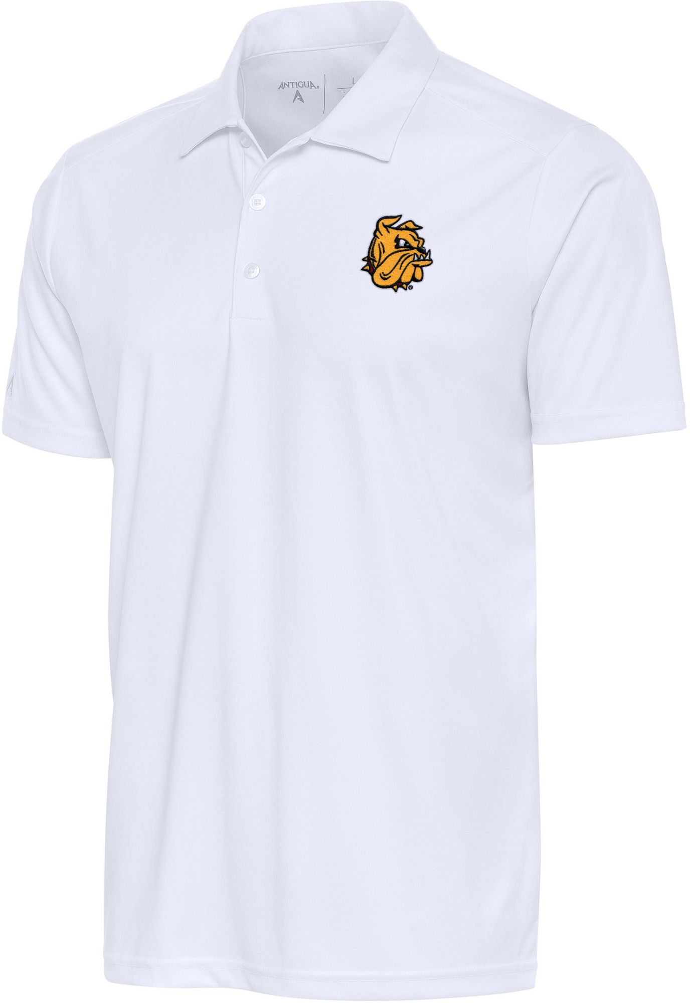 Antigua Men's Minnesota-Duluth  Bulldogs Tribute Performance White Polo