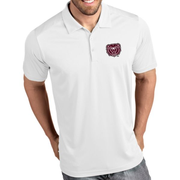 Antigua Men's Missouri State Bears Tribute Performance White Polo