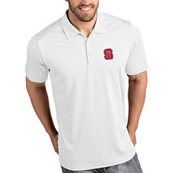 Antigua Men's NC State Wolfpack Tribute Performance White Polo