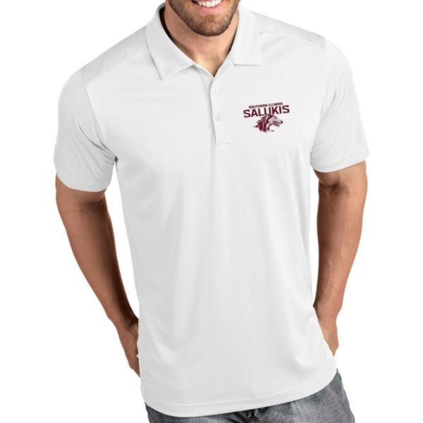 Antigua Men's Southern Illinois Salukis Tribute Performance White Polo