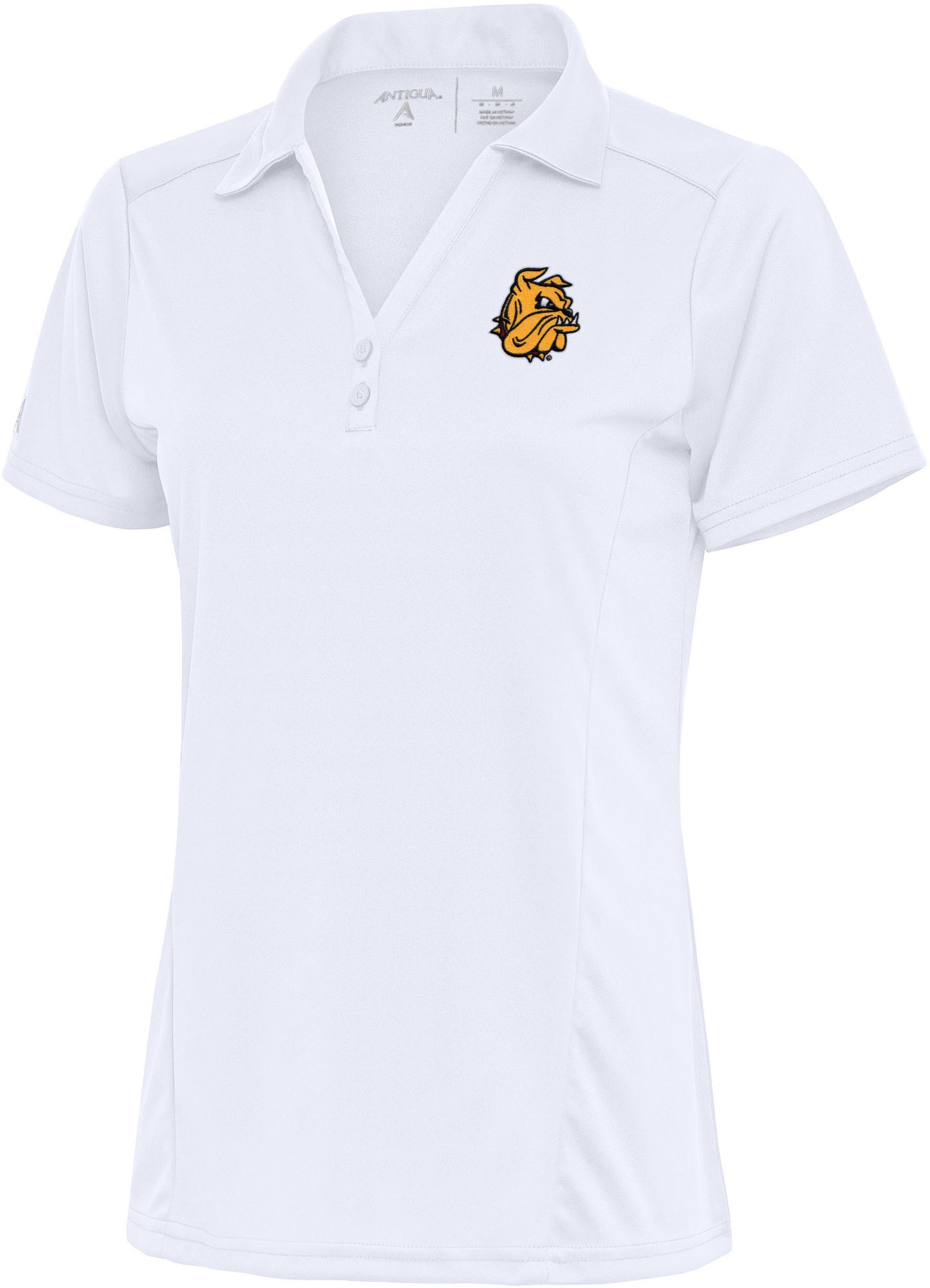 Antigua Women's Minnesota-Duluth  Bulldogs Tribute Performance White Polo