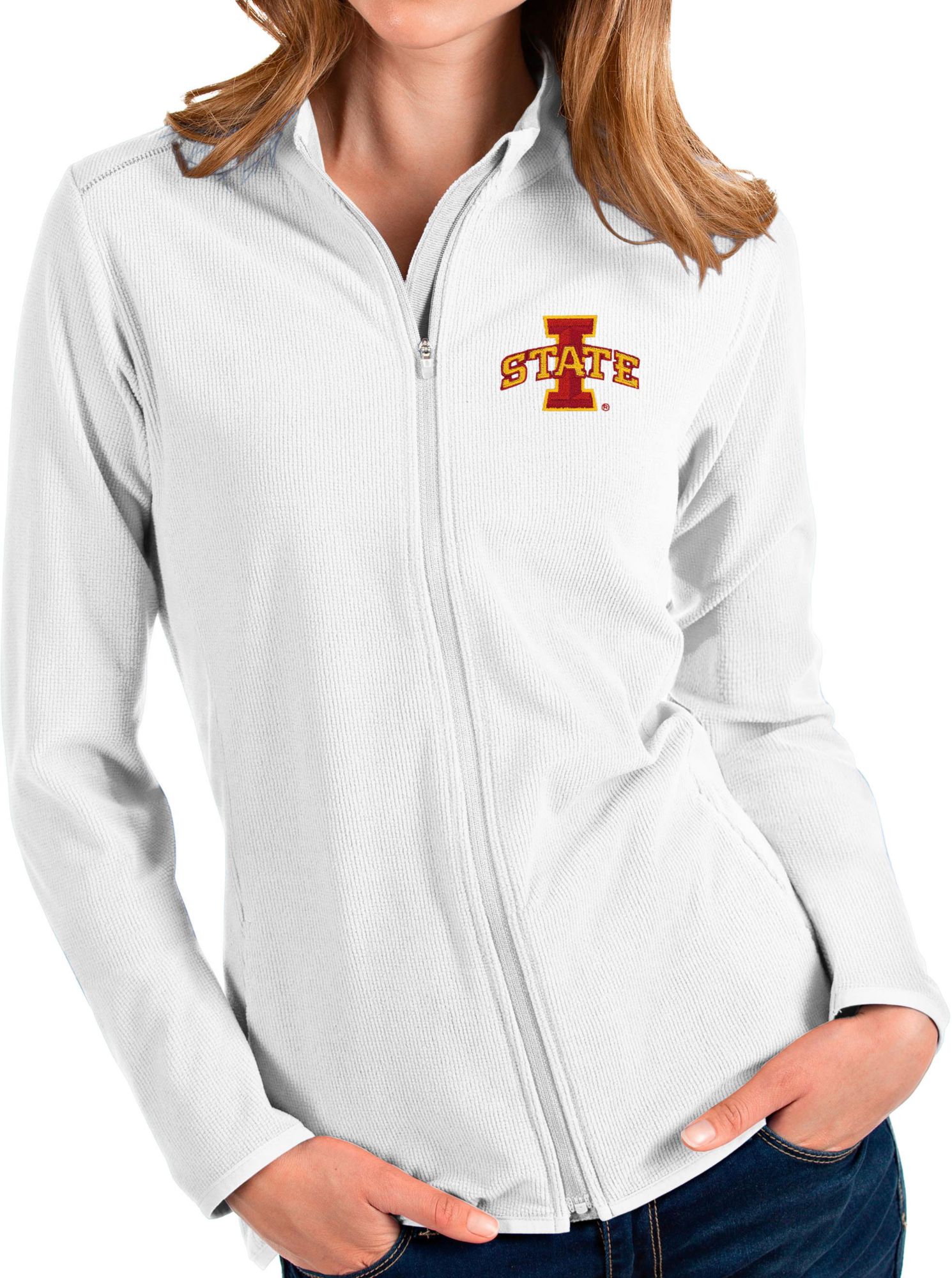 white iowa state sweatshirt