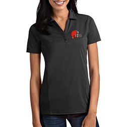 Antigua Women's Cleveland Browns Tribute Grey Polo