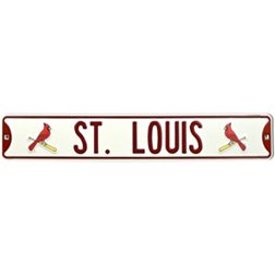 Authentic Street Signs St. Louis Cardinals Multiple Logos Sign