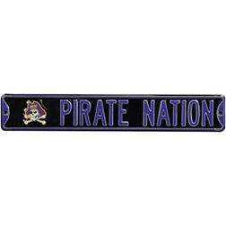 Authentic Street Signs East Carolina Pirates Pirate Nation Sign