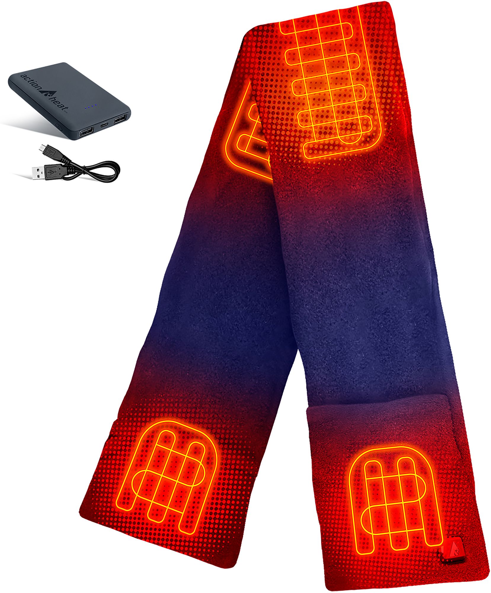 ActionHeat Adult 5V Battery Heated Fleece Scarf