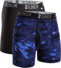 2undr Men S Swing Shift 6 Boxer Briefs 2 Pack