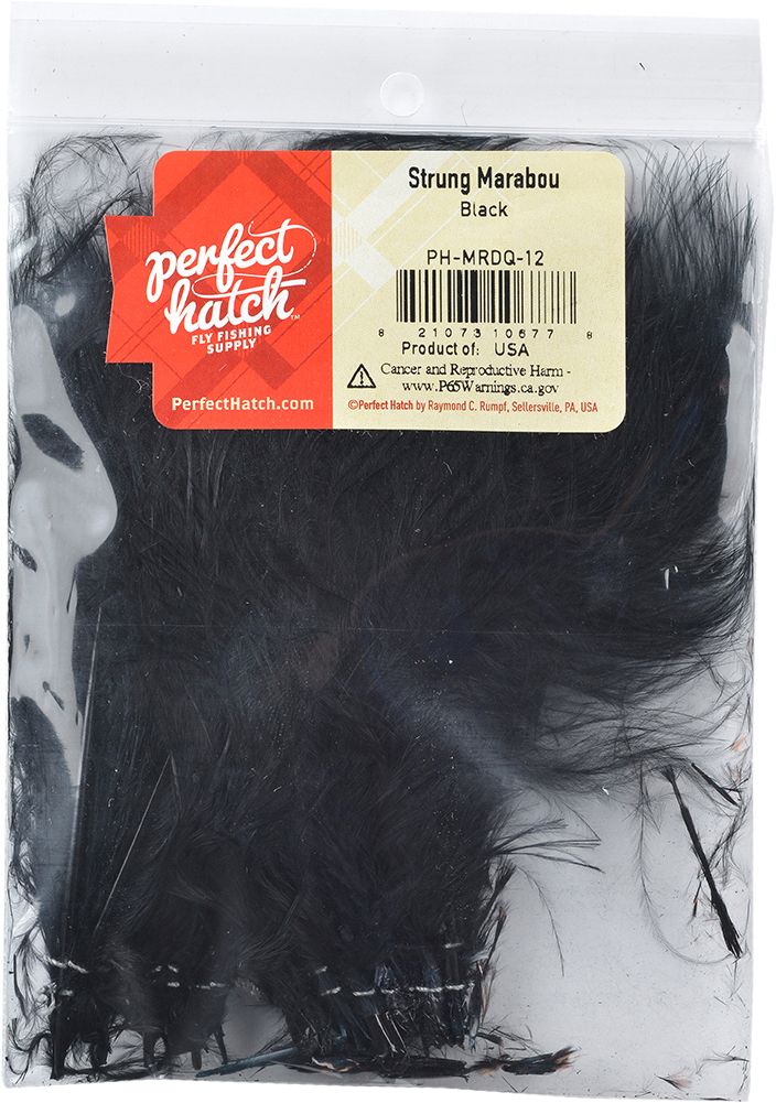 Perfect Hatch Strung Marabou