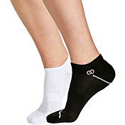 CALIA by Carrie Underwood Texture Trainer No Show Socks 2 Pack