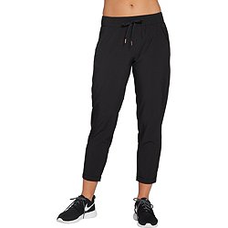 OmicGot Women Drawstring Sports Pant Capri Pants with Pockets Casual Soft  Straight Casual Pant