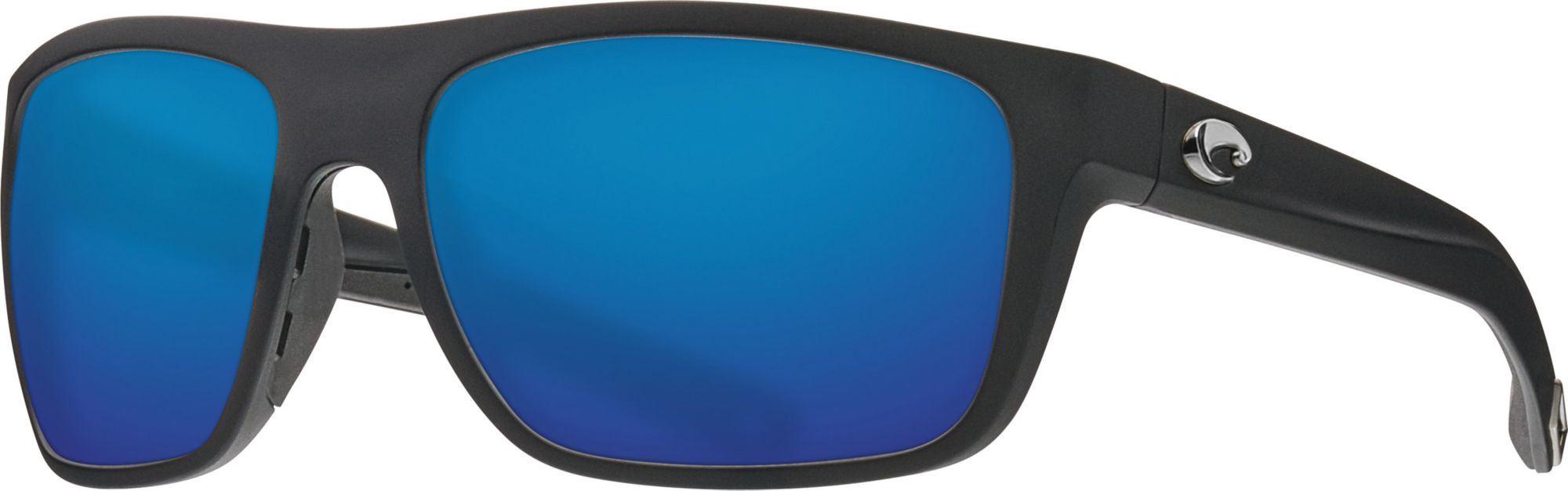 Photos - Sunglasses Costa Del Mar Broadbill 580G Polarized , Men's, Matte Blk Frame/ 