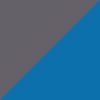 Matte Dark Gunmetal/Blue Mirror