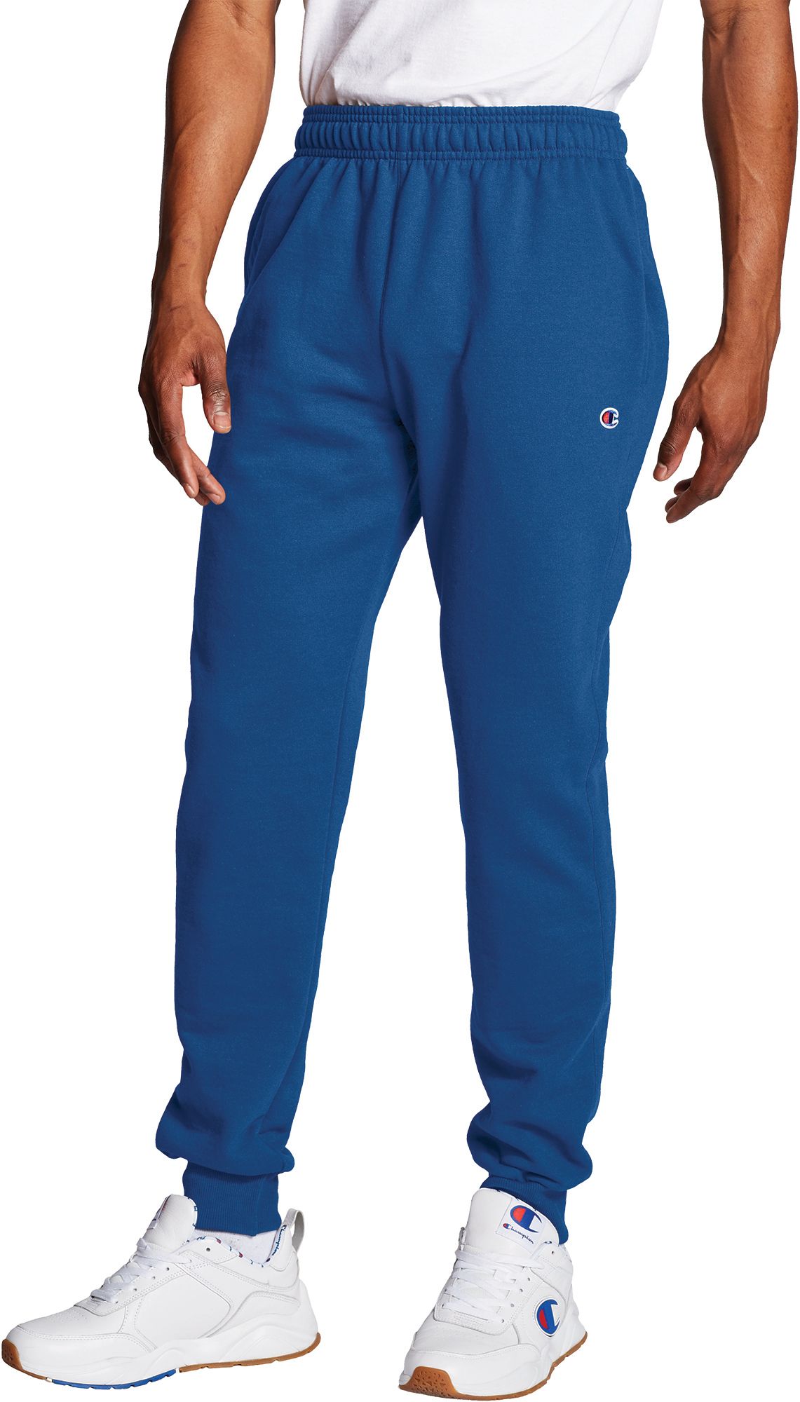 champion sweatpants blue