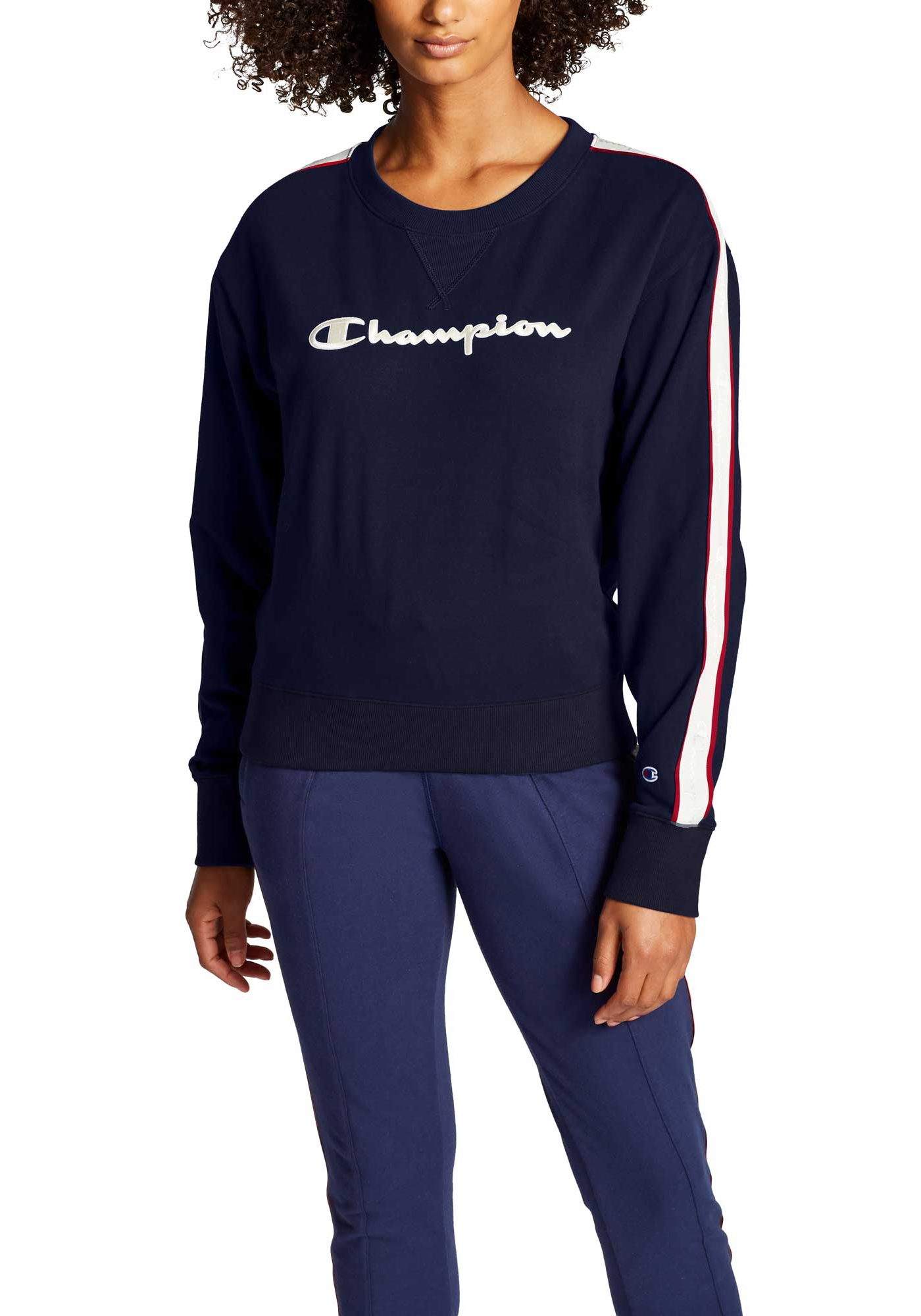 Download Champion Women's Heritage Crew Fleece Sweatshirt | DICK'S ...