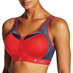 COMFORT LAYER by Bounce Control Running Bra Front Zipper Push Up
