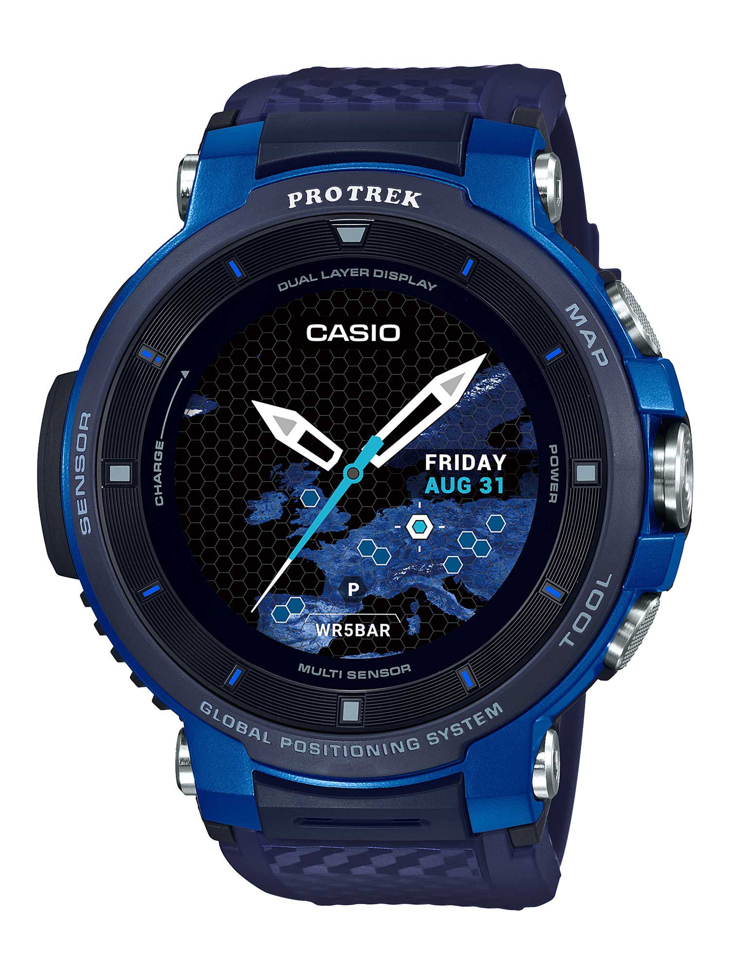 casio pro trek gps watch