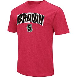 Colosseum Men's Brown University Bears Red Dual Blend T-Shirt