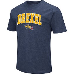 Colosseum Men's Drexel Dragons Blue Dual Blend T-Shirt