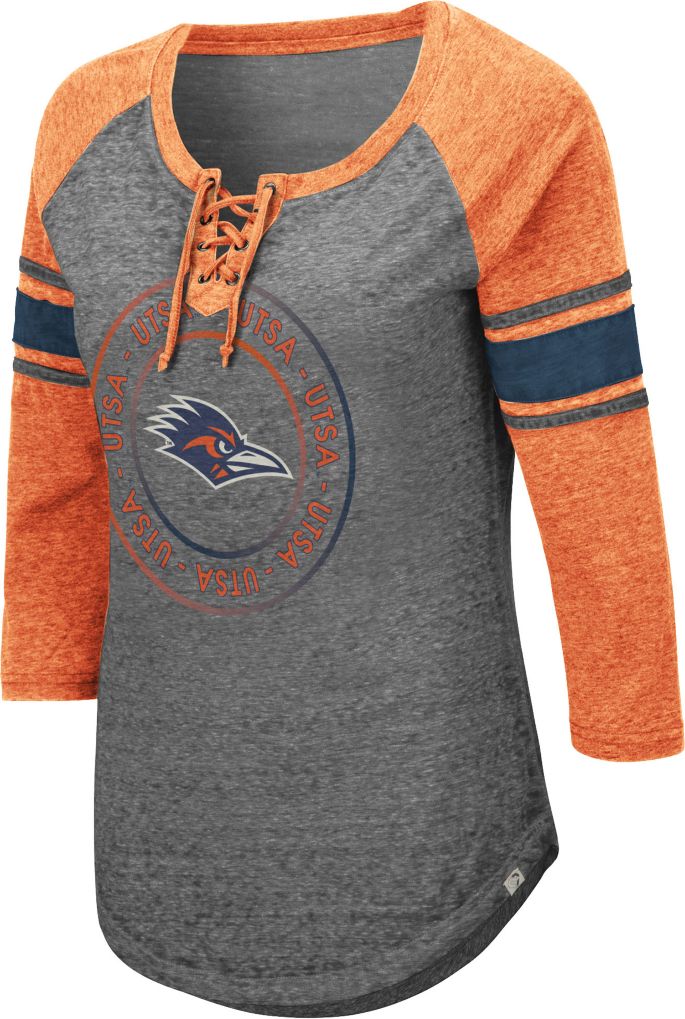 Colosseum Women S Ut San Antonio Roadrunners Grey Carrie Long