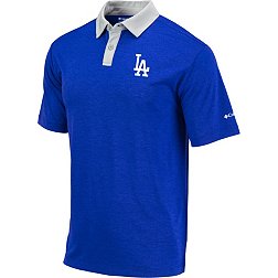 Columbia Men's Los Angeles Dodgers Dodger Blue Omni-Wick Range Polo
