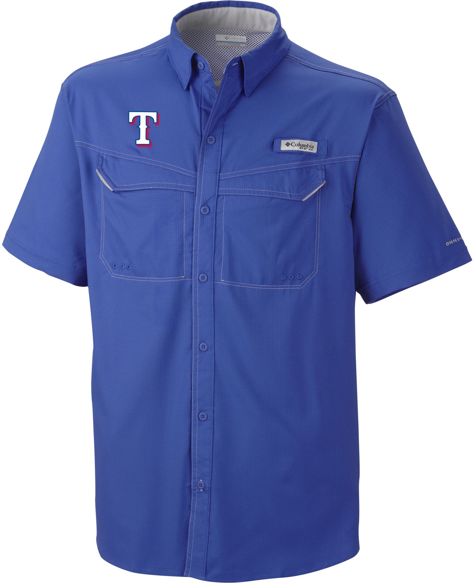 texas rangers columbia shirt