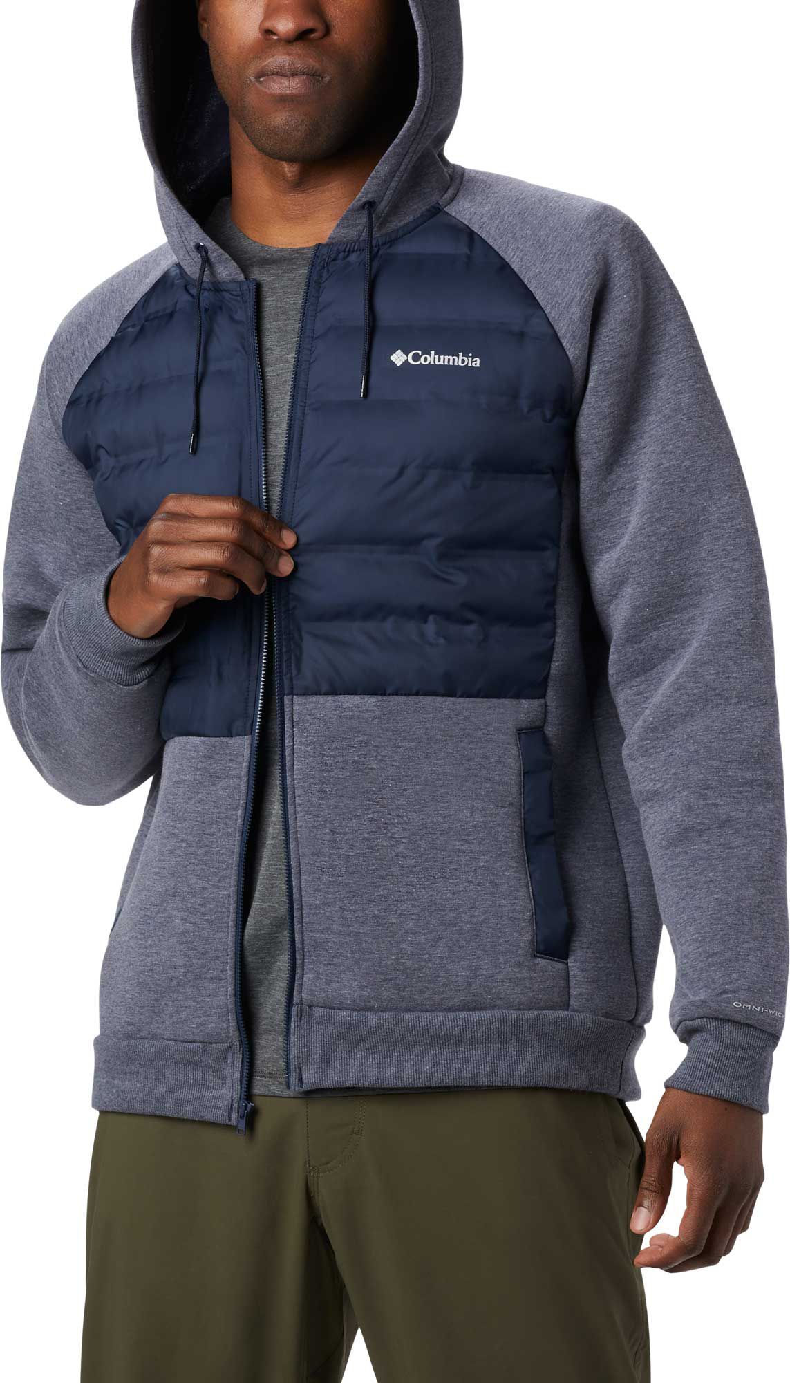 columbia zipper hoodie