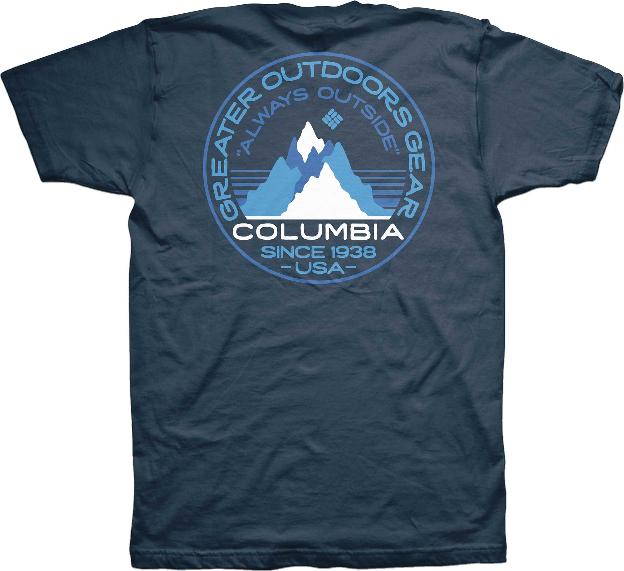 columbia men's graphic tees