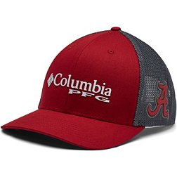 Columbia Men's Alabama Crimson Tide Crimson PFG Mesh Fitted Hat