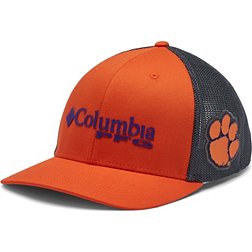 Columbia Men's Clemson Tigers Orange PFG Mesh Adjustable Hat