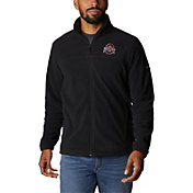 Columbia Men's Ohio State Buckeyes Black Flanker Full-Zip Fleece Jacket