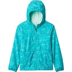 Columbia Youth Reversible Pixel Grabber Rain Jacket