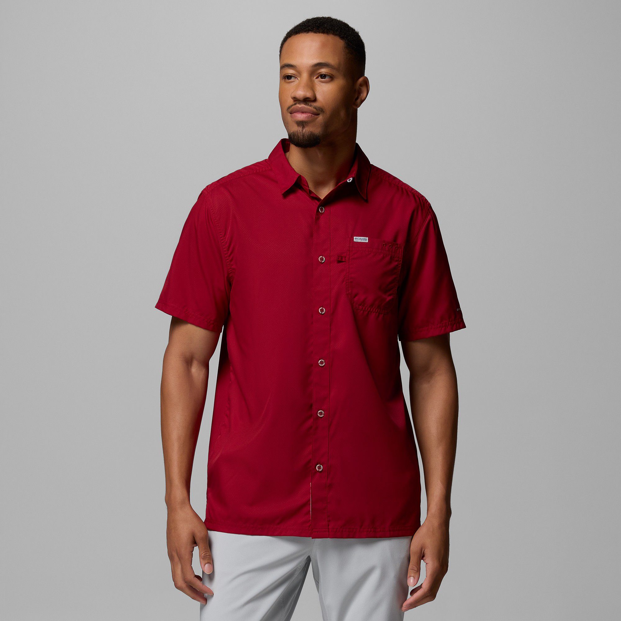 Columbia Men's Slack Tide Camp Short Sleeve Button Down Shirt