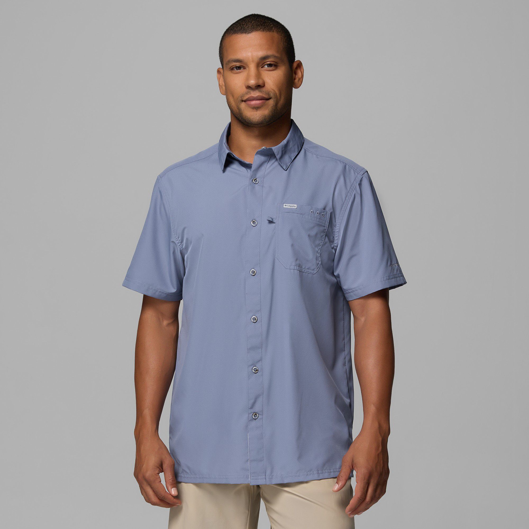 Columbia Men's Slack Tide Camp Short Sleeve Button Down Shirt
