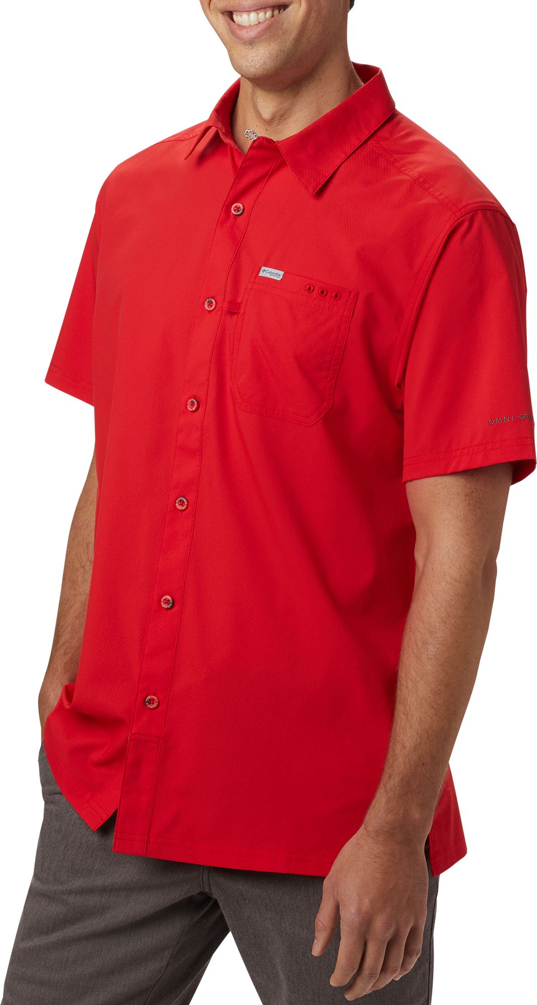 Columbia Men's Slack Tide Camp Short Sleeve Button Down Shirt