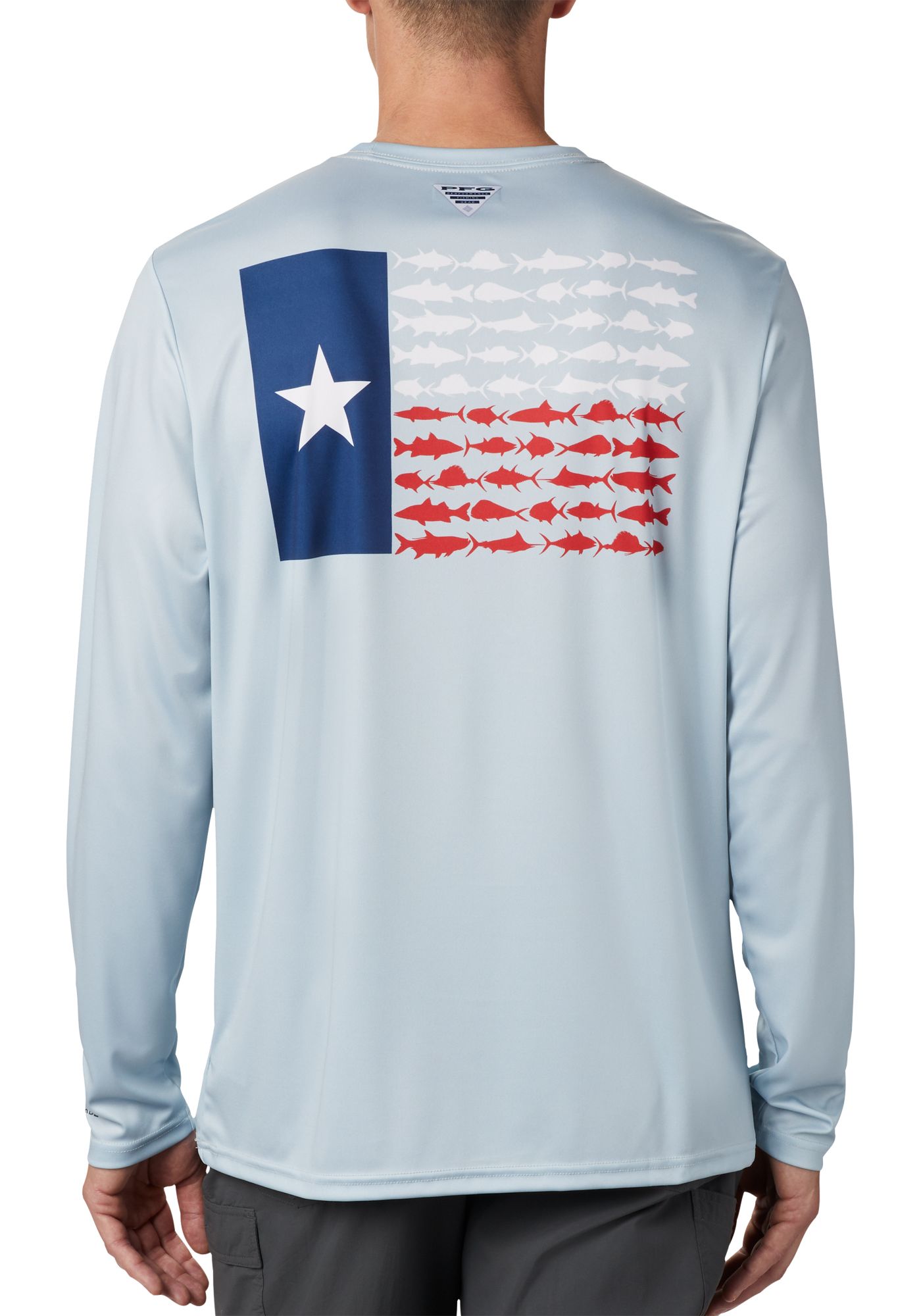 Columbia Men's Terminal Tackle PFG Fish Flag Long Sleeve Shirt | DICK'S ...