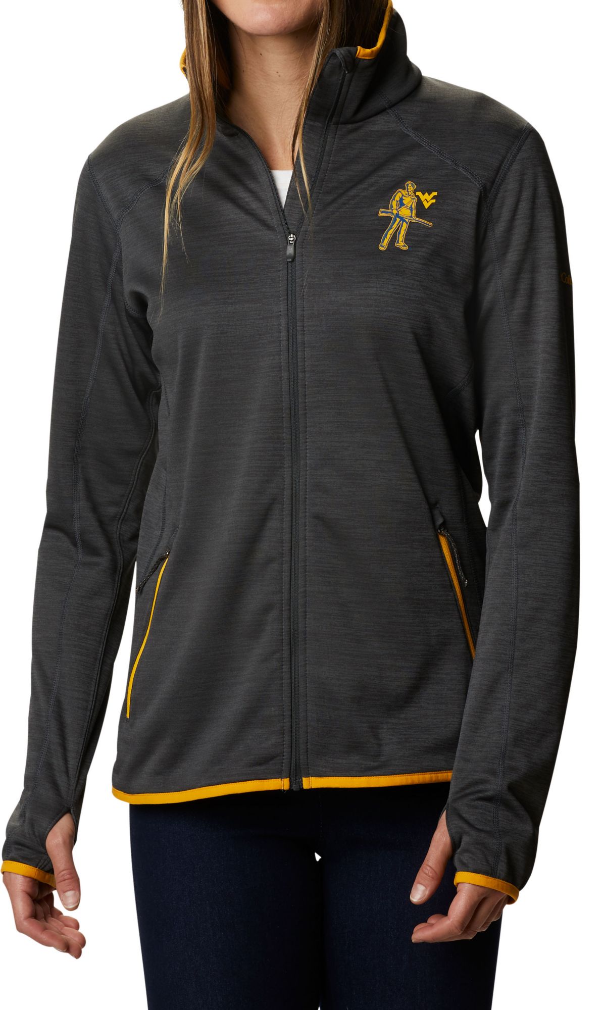 women's wvu columbia jacket
