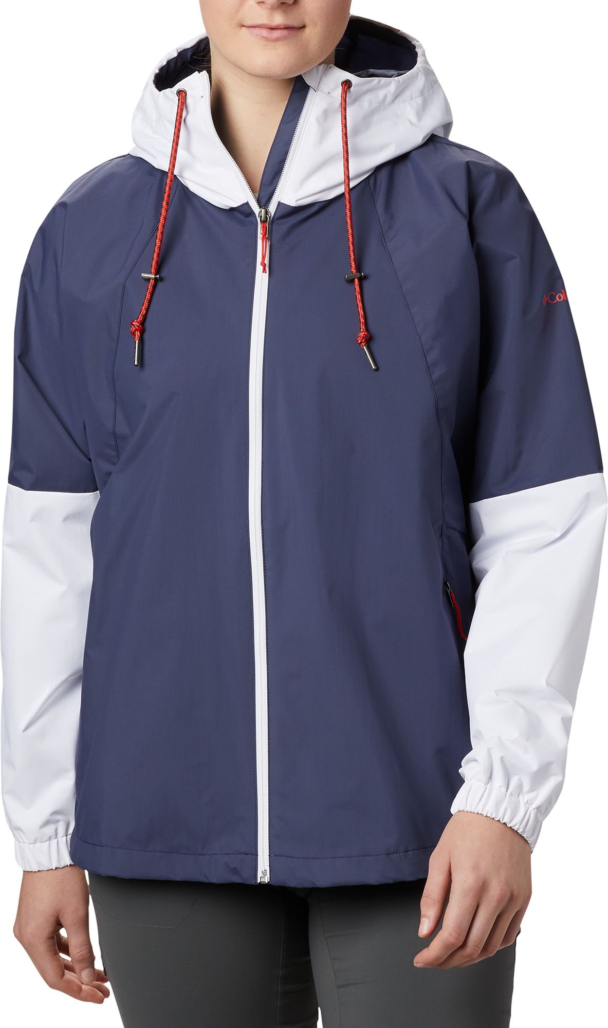 columbia windbreaker womens