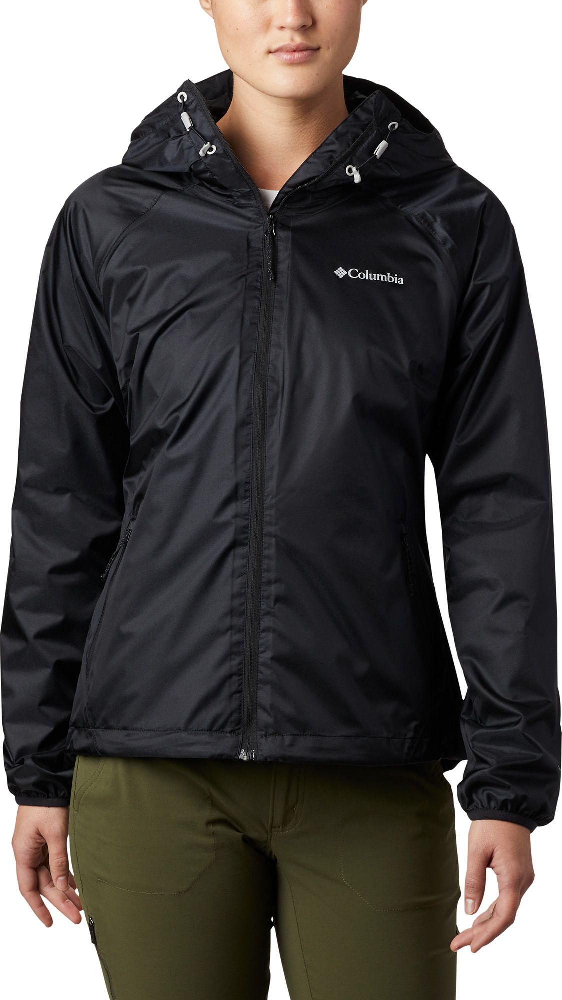 columbia womens plus rain jacket