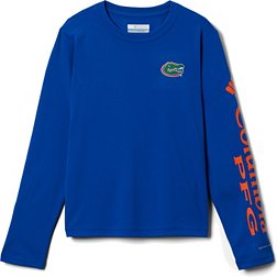 Columbia Youth Florida Gators Blue Terminal Tackle Long Sleeve T-Shirt
