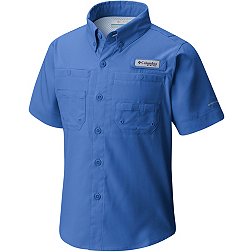 Columbia Youth Tamiami Button Down Short Sleeve Shirt