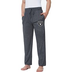 Concepts Sport Men's Las Vegas Raiders Alley White/Charcoal Sweatpants
