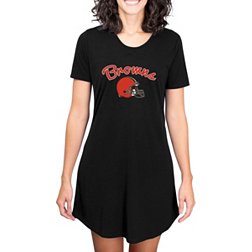 Concepts Sport Women's Cleveland Browns Black Nightshirt